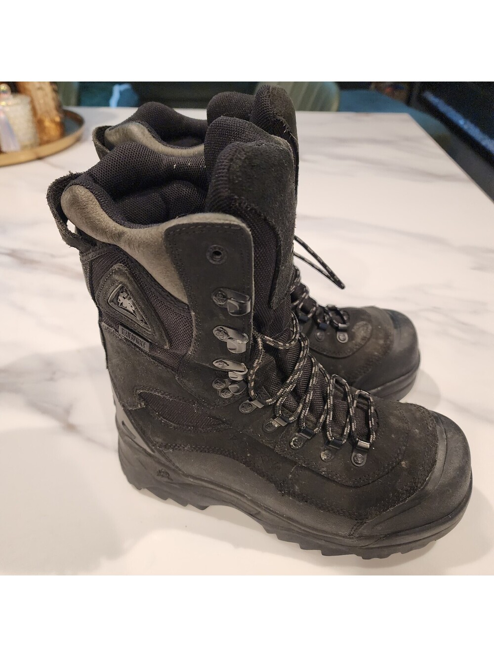 Rocky Men’s 9M Black 1000G Thinsulate Ultra Insulated Hunting Winter Boots
